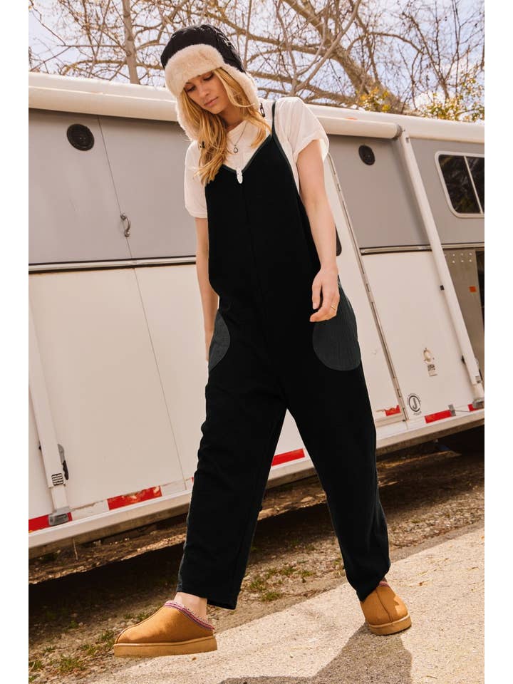 Oddi - Wholesale Jumpsuit - Women's - Plus Acid Washed Oversized Jumpsuits7