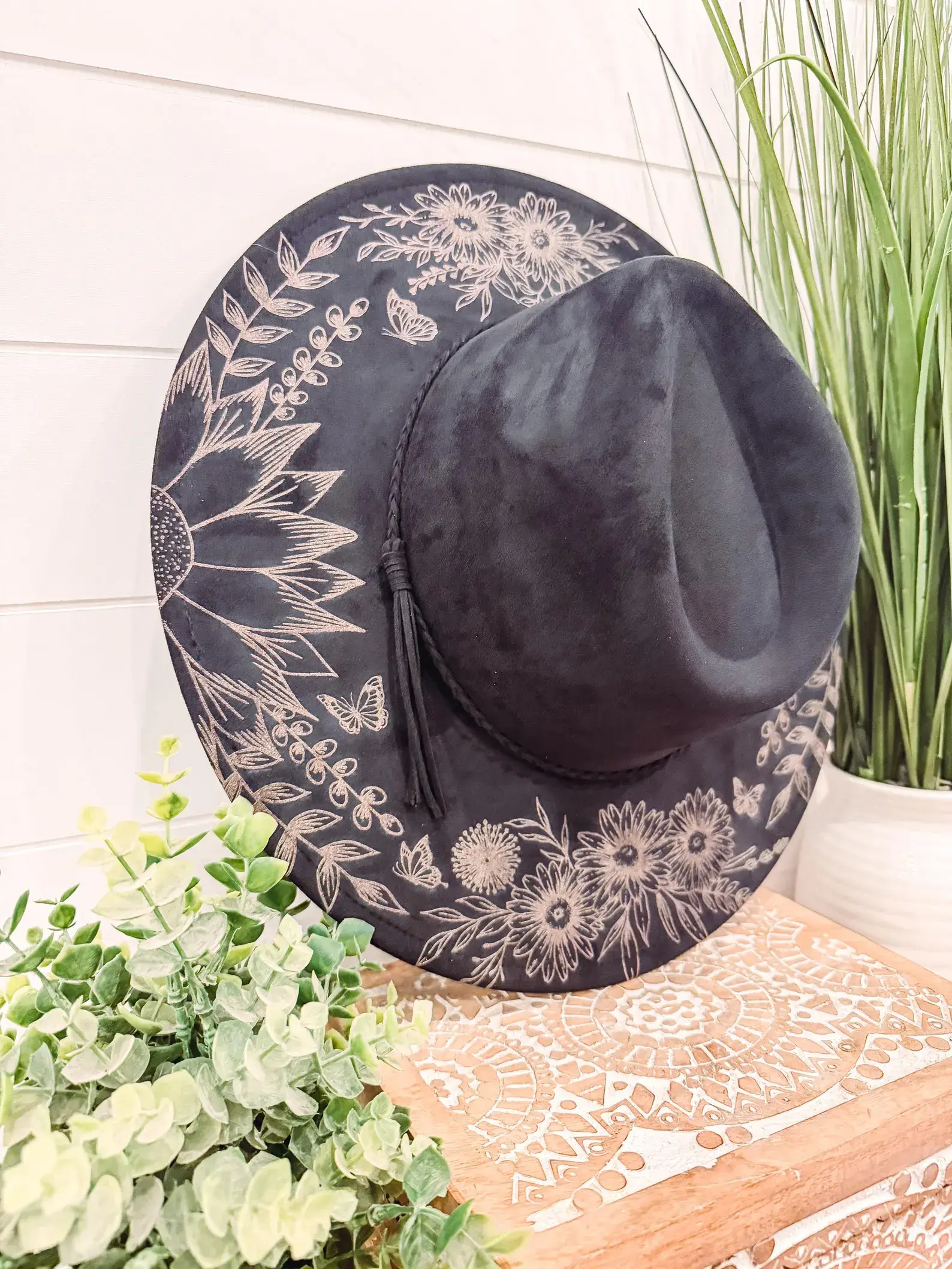 Willie & Dolly Designs – wholesale Fedora – Women’s – Floral Print Hat3
