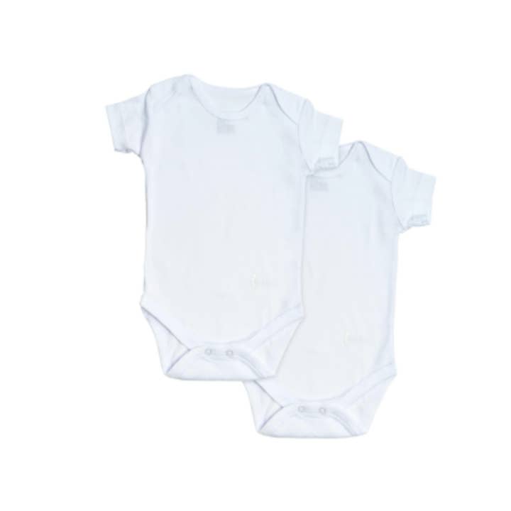 Rib Onesie with Sleeves for wholesale by Feathers USA