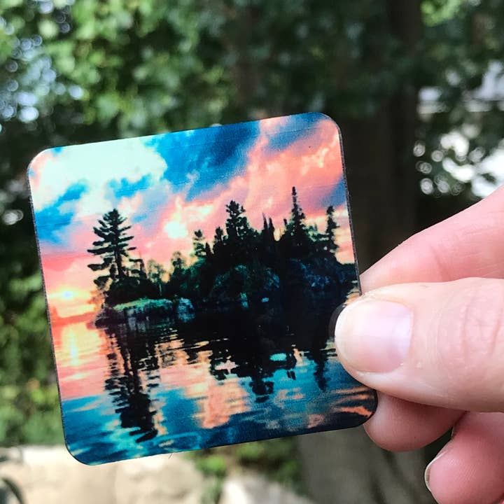 Voyageurs 2" Landscape Magnet for wholesale by National Parks and Beyond