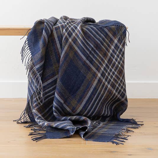 PAOLO KASTE INDIGO FIRKANT for engroshandel hos LinenMe