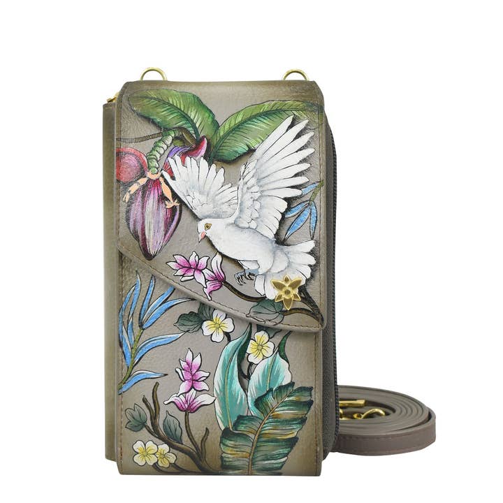 Étui à bandoulière pour téléphone - 1173 pour la vente par Anuschka & Vanya Lara (Canada)