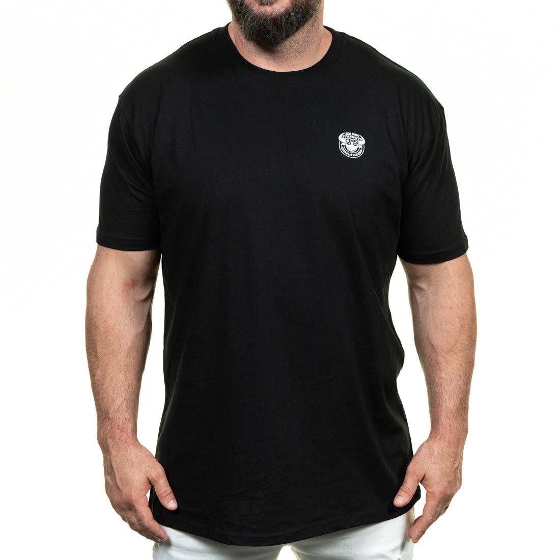 Old Man Strength - Venta al por mayor Camiseta serigrafiada - Hombre - Camiseta Old Man Strength - Crazy Bull on Black0