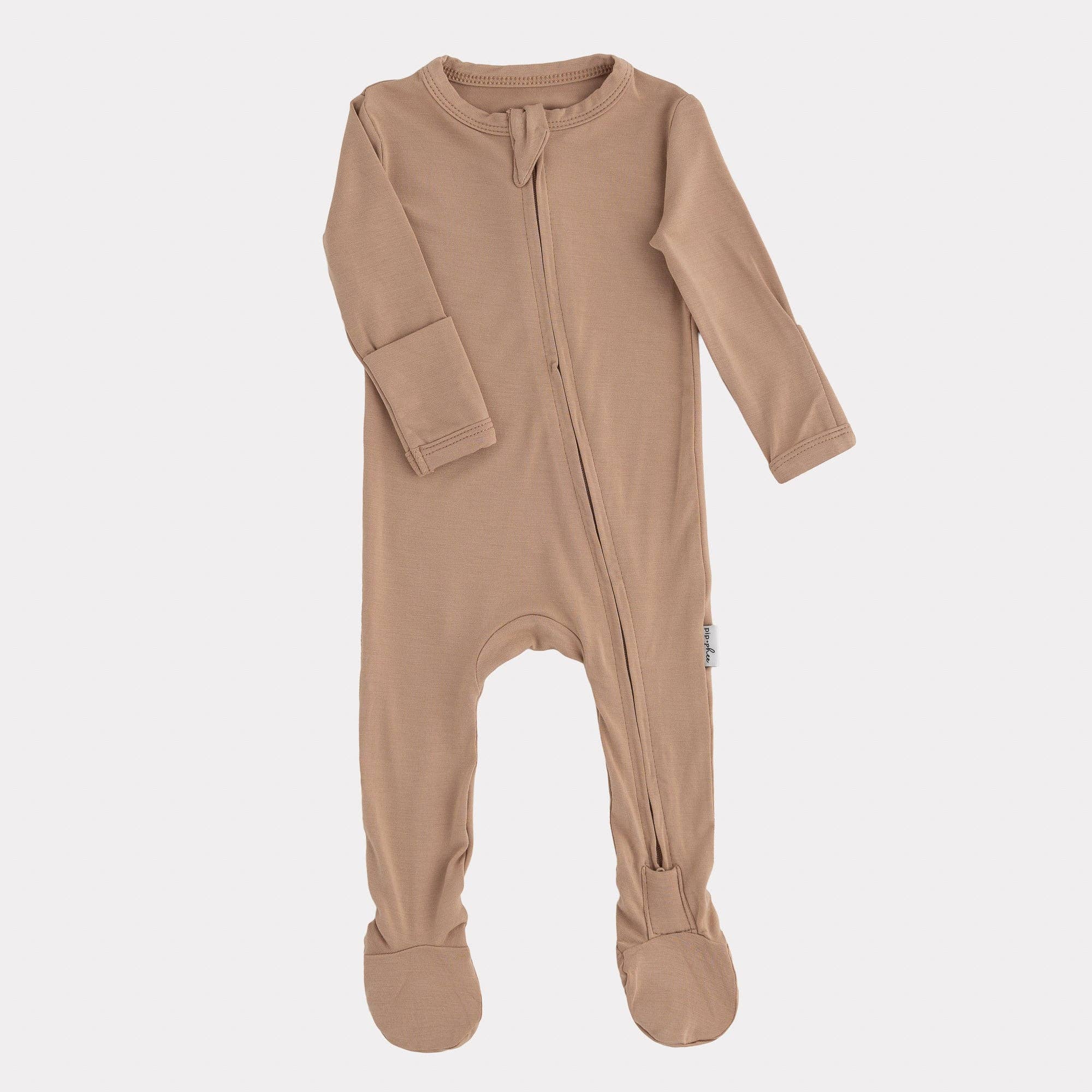 Pip + Phee – wholesale Sleepsuit – Baby – Bamboo Footed Sleepers | Solids36