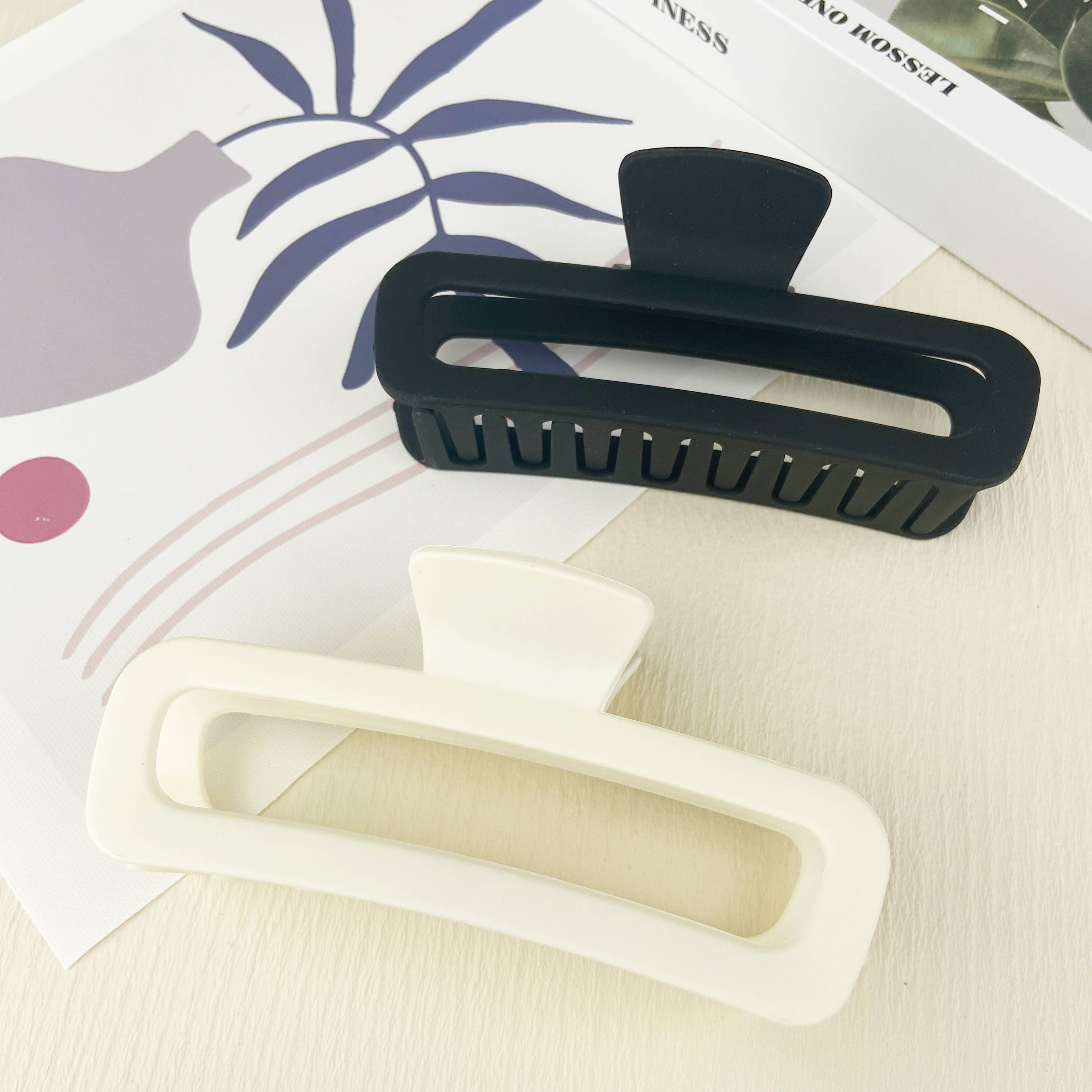 mildstyles – Engroshandel Hårspænde - Dame – Frostet rektangulært hårspænde17