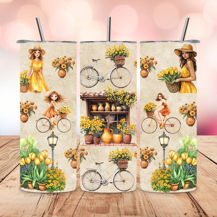 Italian Springtime Tumbler for wholesale by Moyer Farm Parts