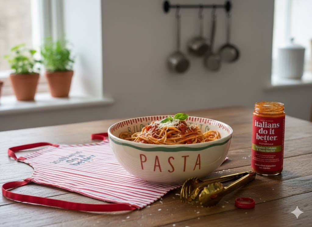 Grill Society - Wholesale Bowl - Italians Do It Better Pasta Bowl Set2