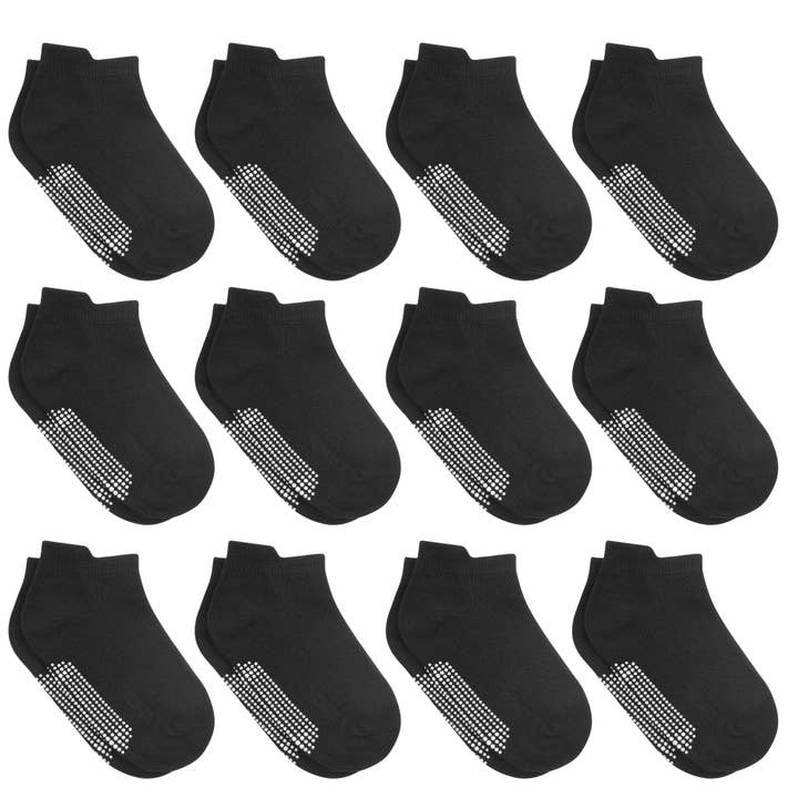 Debra Weitzner - Wholesale Socks - Kids - Toddler Ankle Socks - Non Slip Grips