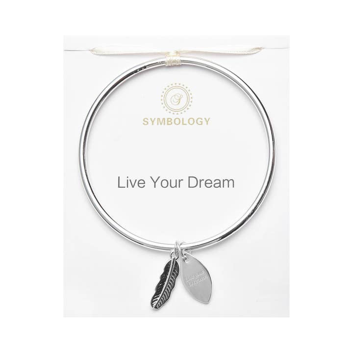 SYMBOLOGY JEWELLERY - Wholesale Charm/dangle bracelet - Live Your Dream Bangle2