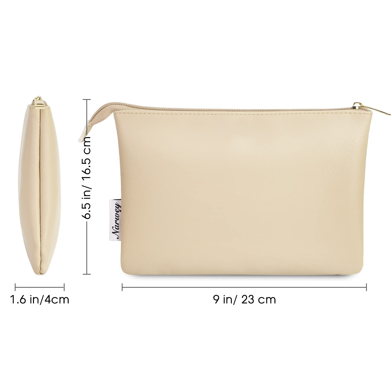 wandf - Wholesale Make-up/cosmetic bag - NW5808 Vegan Leather Travel Makeup Cosmetic Pouch7