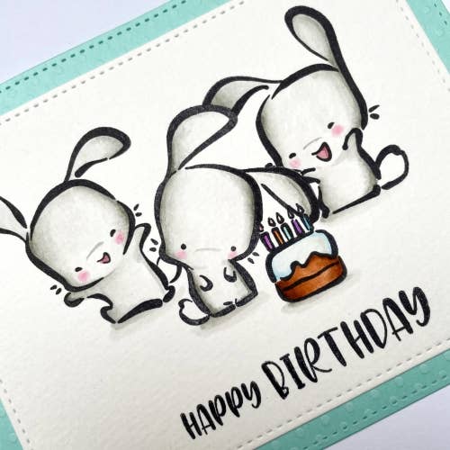 Impronte D'Autore - Wholesale Rubber/Decorative Stamp - Little Mochi Clear Polymer Stamps - Make a Wish5