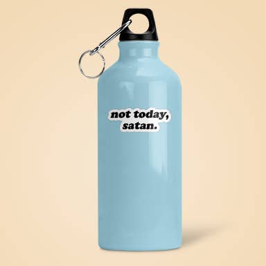 CJ's Sticker Shop - Wholesale Sticker - Not Today Satan Funny Sticker Vinyl Decal2