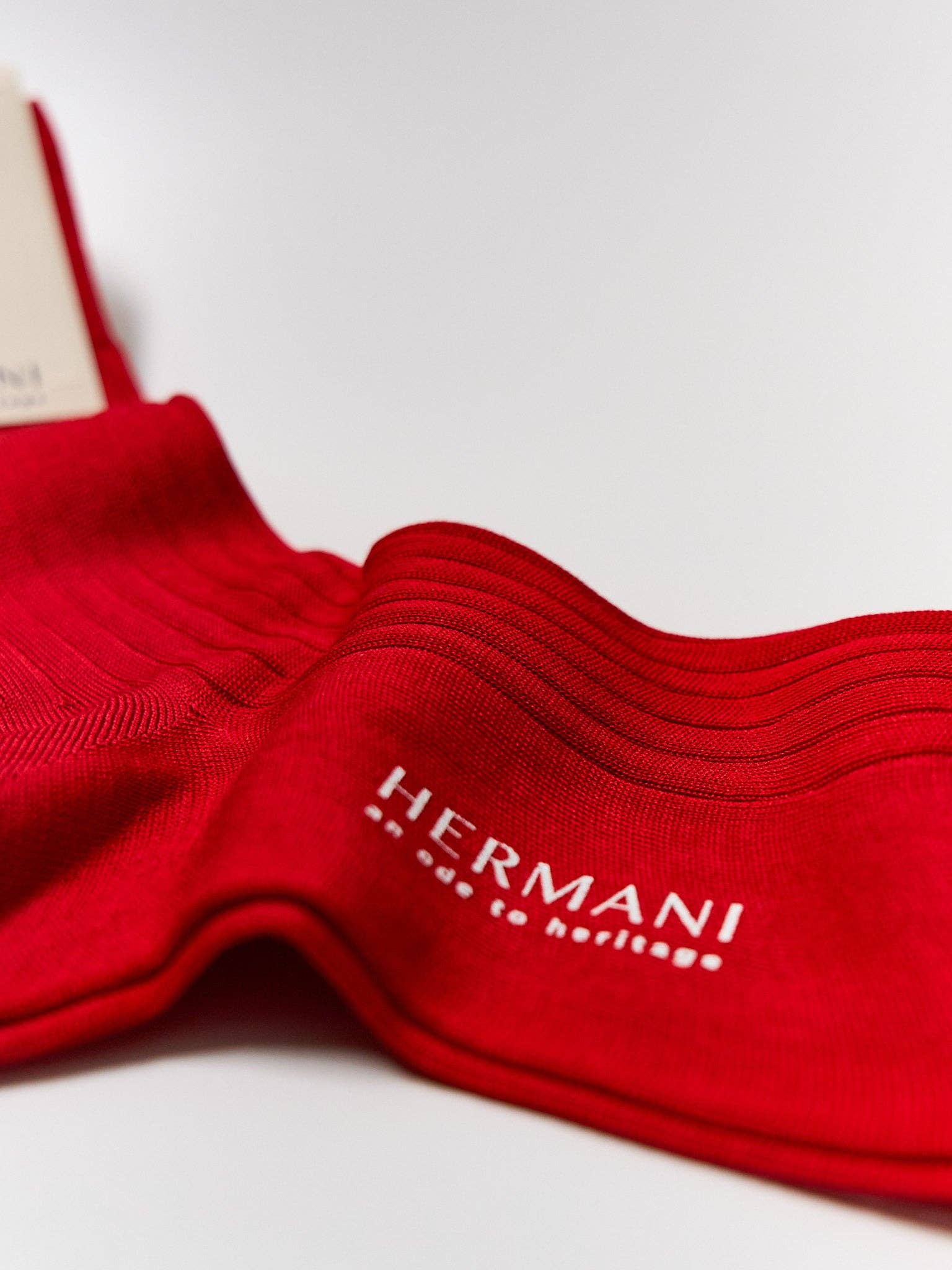 Hermani Heritage – wholesale Socks – Women's – Donna Filo di Scozia Cotton - Scarlatto1
