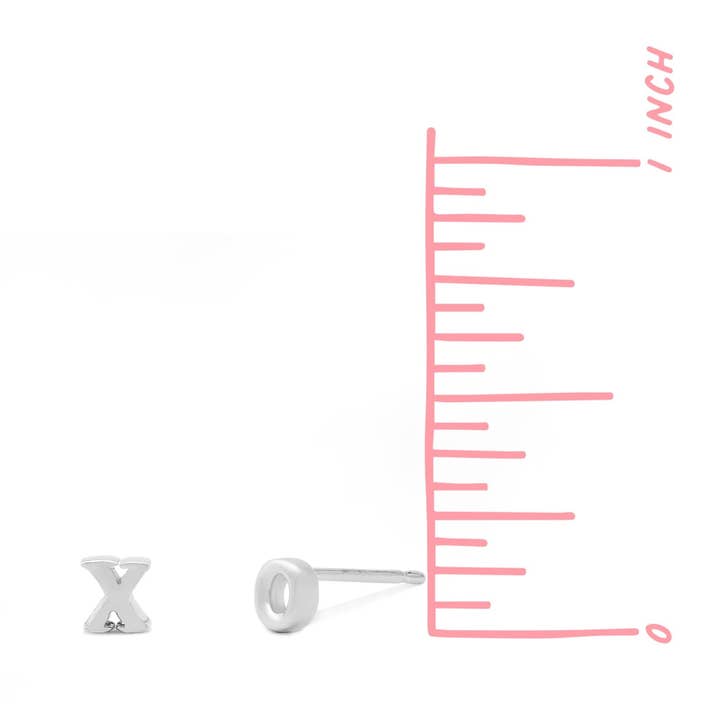 Boma Jewelry - Wholesale Stud/Post Earrings - XO Stud Earrings (ES 1511)3