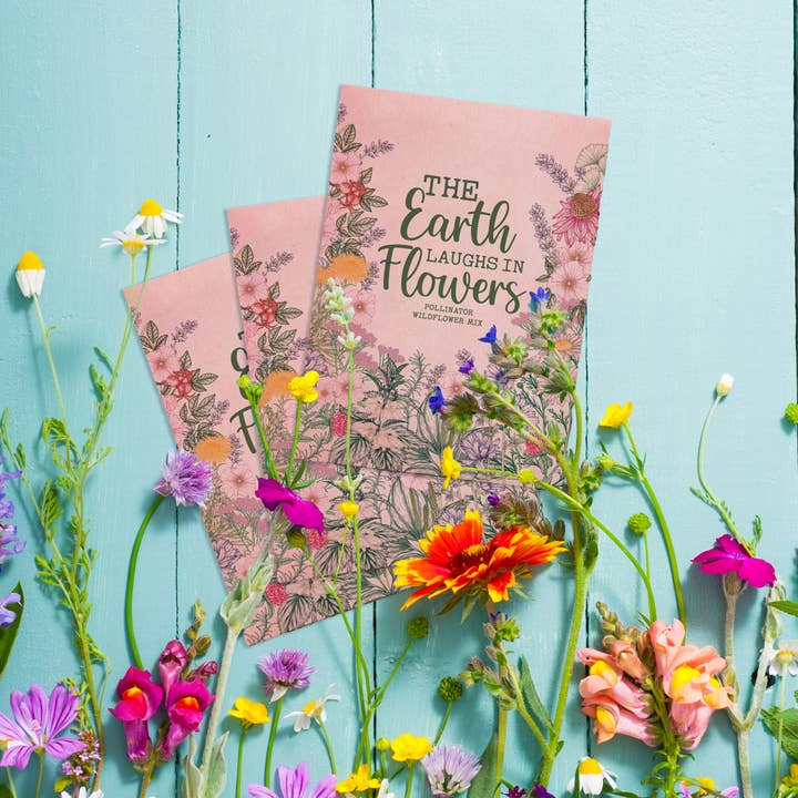 Bentley Seed Co. - Wholesale Plant Seeds - The Earth Laughs in Flowers - Wildflower Mix Seed Packets