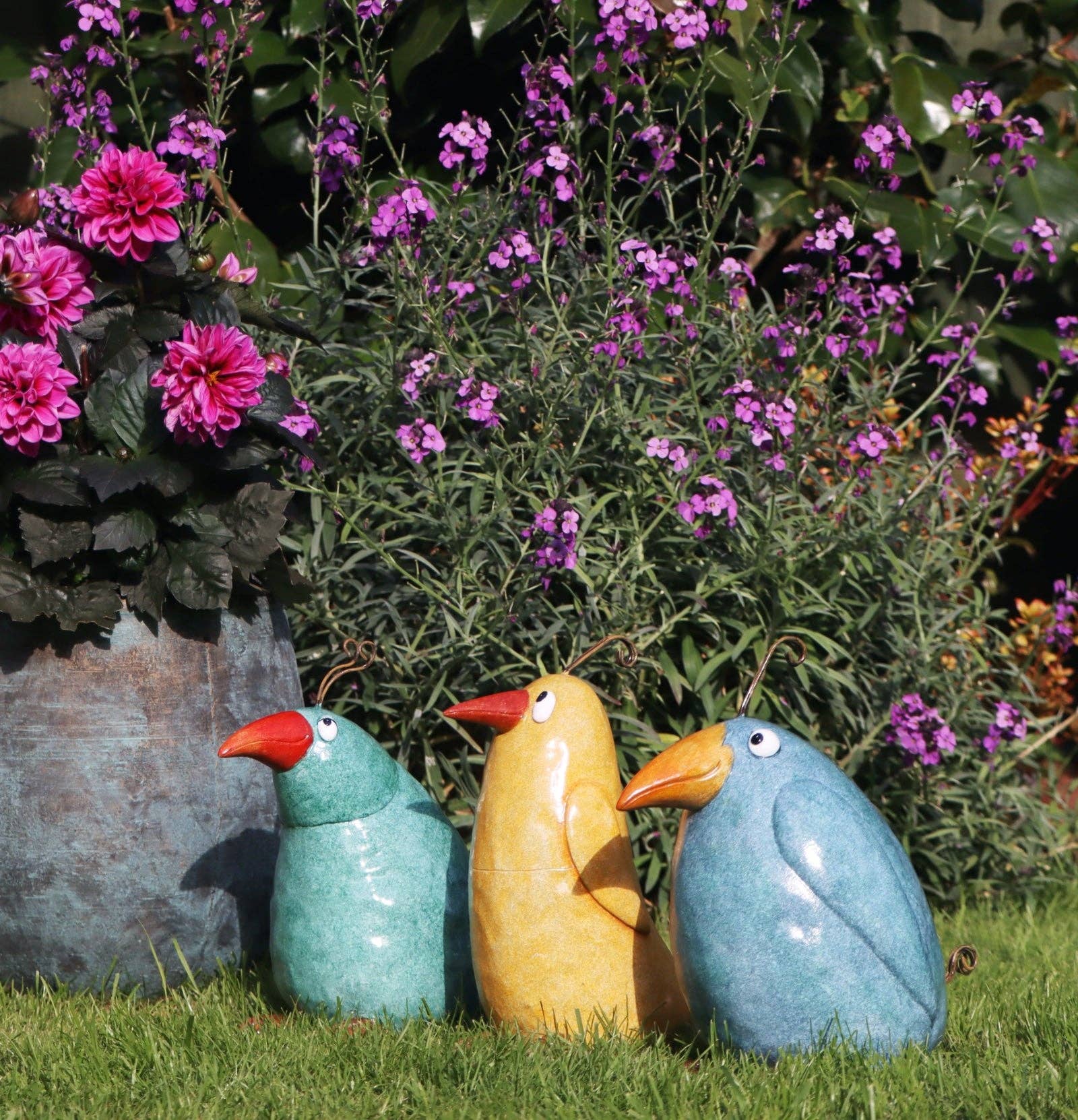 Bentley & Bo - Wholesale Decorative Figurine - Crazy Bird - Green2