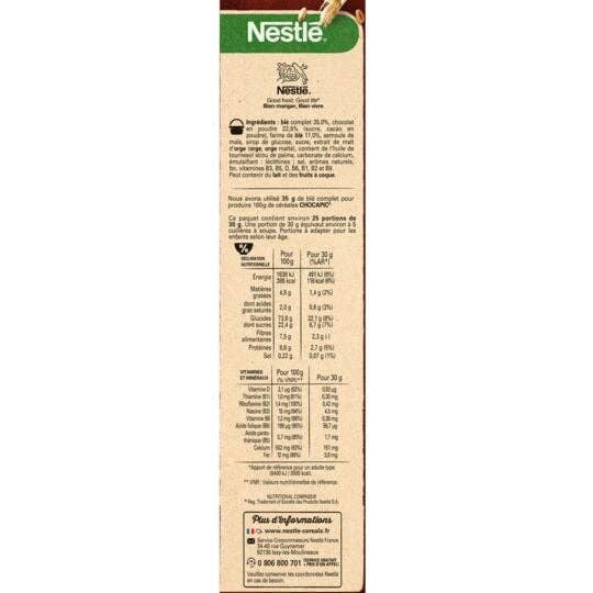 EU Grocery Exports – Großhandel Frühstückszerealien – CHOCAPIC Schokoladen-Cerealien – 750 g2