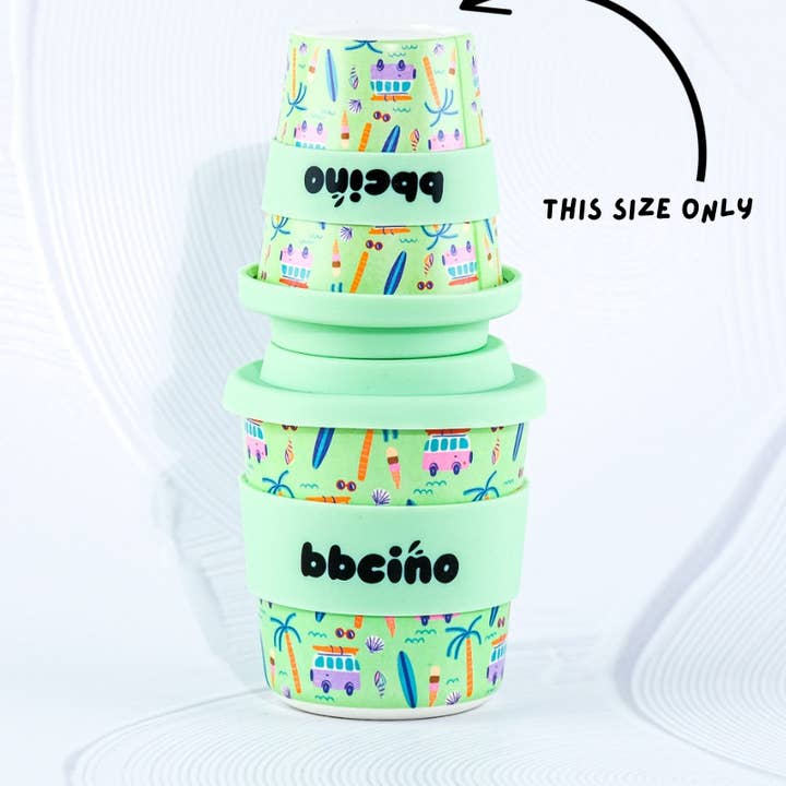 BBcino - Wholesale Drinking Glass/Cup - Kids & Baby - Beach Bums (120ml)