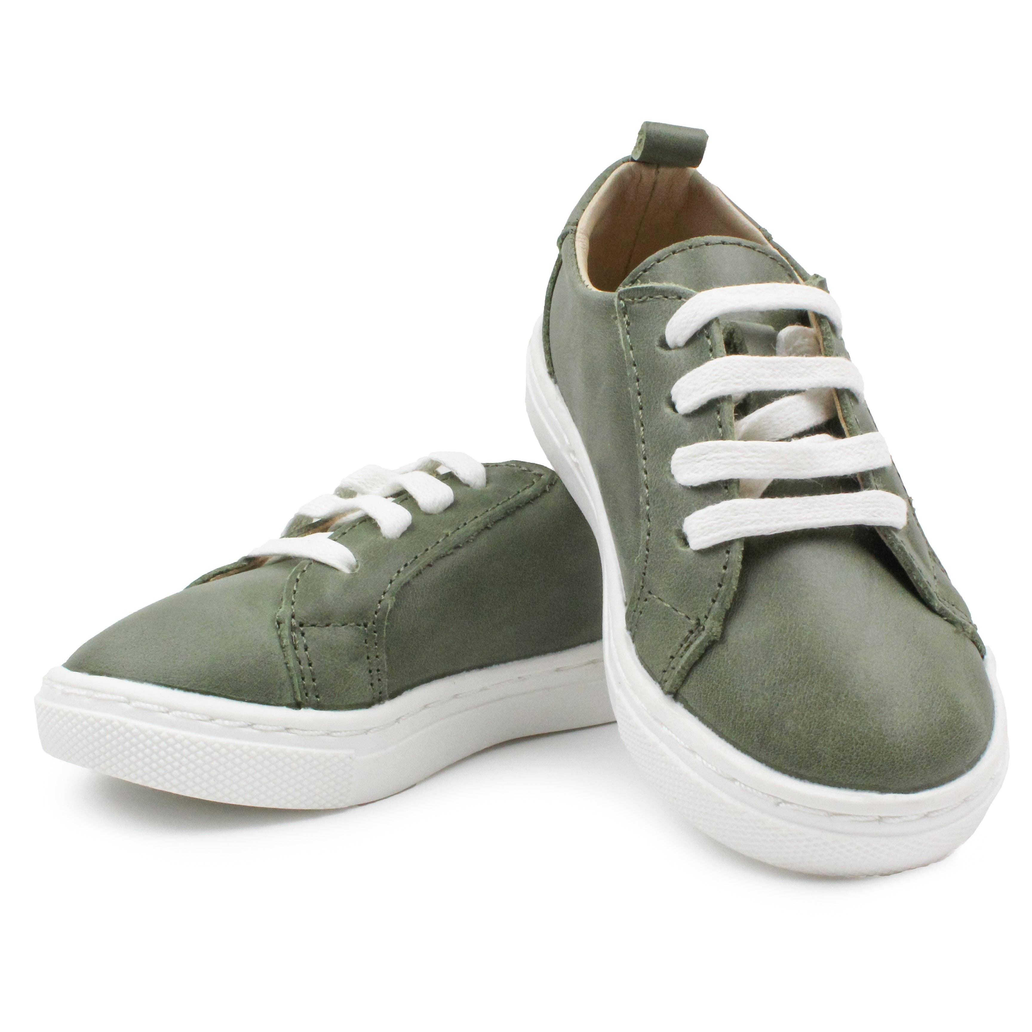 Piper Finn - Wholesale Lifestyle Sneakers - Kids - Sage - Low Top Sneakers1