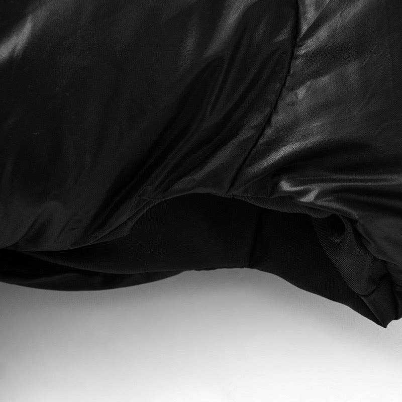 BLACK Every Fashion Short Sleeve Cropped Puffer Jacket 300 for wholesale on Faire10