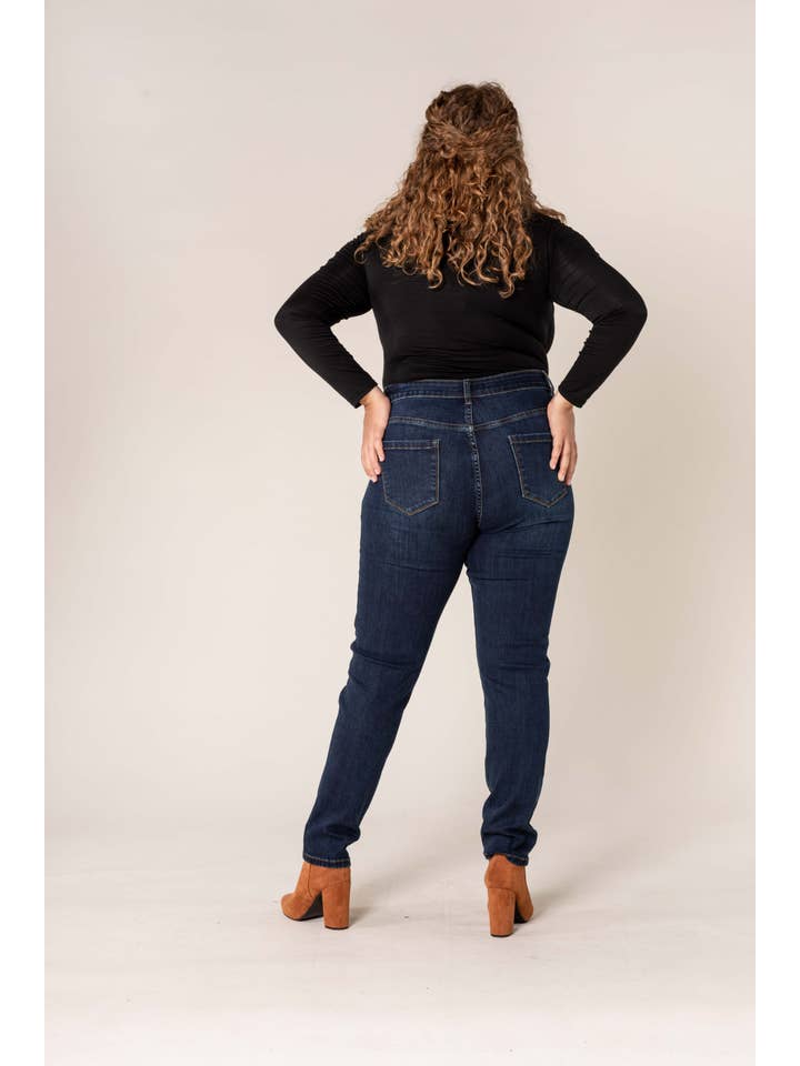 Nina Carter - Wholesale Jeans - Women's - Nina Carter curve plus size large size beautiful curve P22011