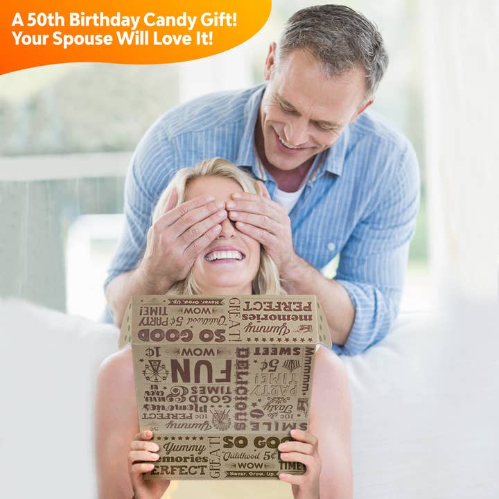 Vintage Candy, LLC – wholesale Gummy – 50th Birthday Retro Candy Gift