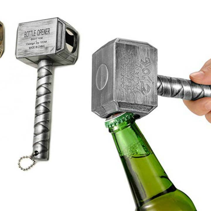 Infinite Basics - Wholesale Bottle/Wine Opener - Thor Hammer Mjolnir Bottle Opener1