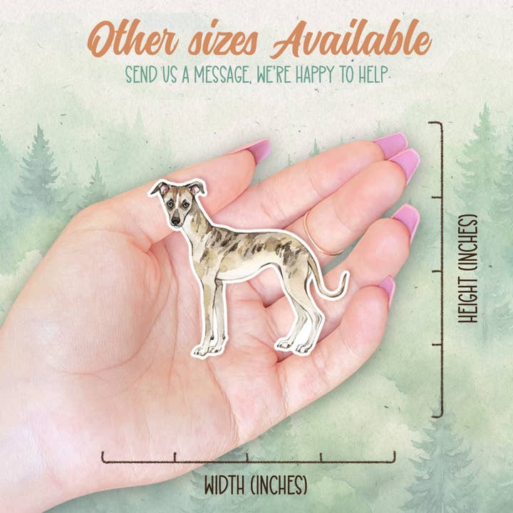 Soul Familiar - Wholesale Sticker - Whippet dog sticker1
