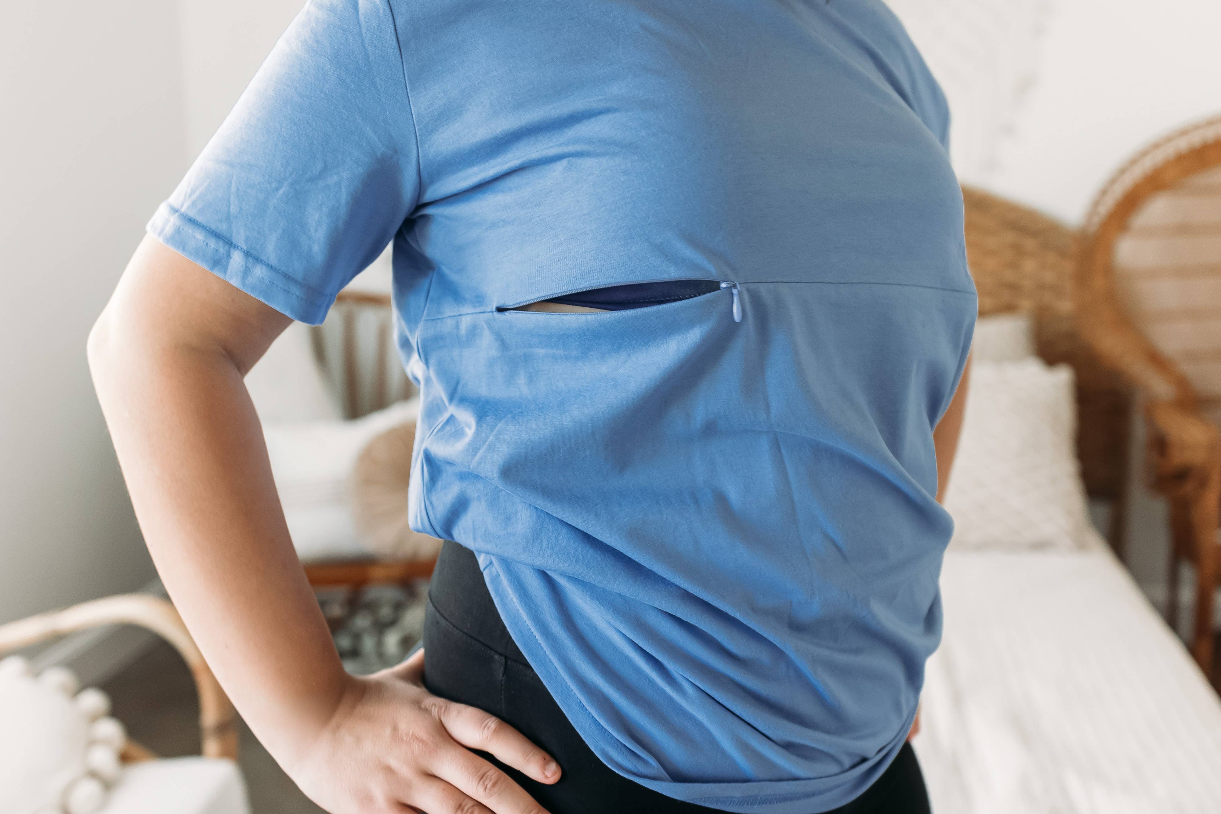 A Tee For Mom – wholesale Amningstopp - Mamma – Enfärgade amningströjor9