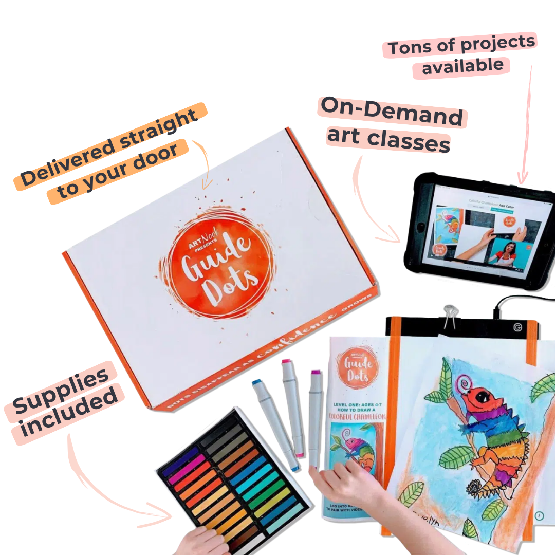 Guide Dots - Wholesale Art Set - Kids & Baby - Discover Art Kit2