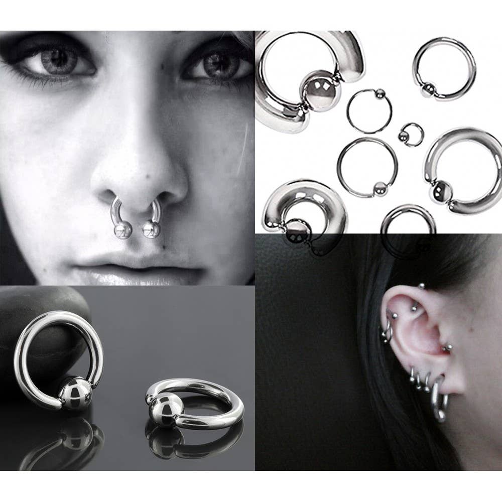 CAPTIVE PLAIN BALL -BCR BALL- SURGICAL STEEL 316L for wholesale on Faire5