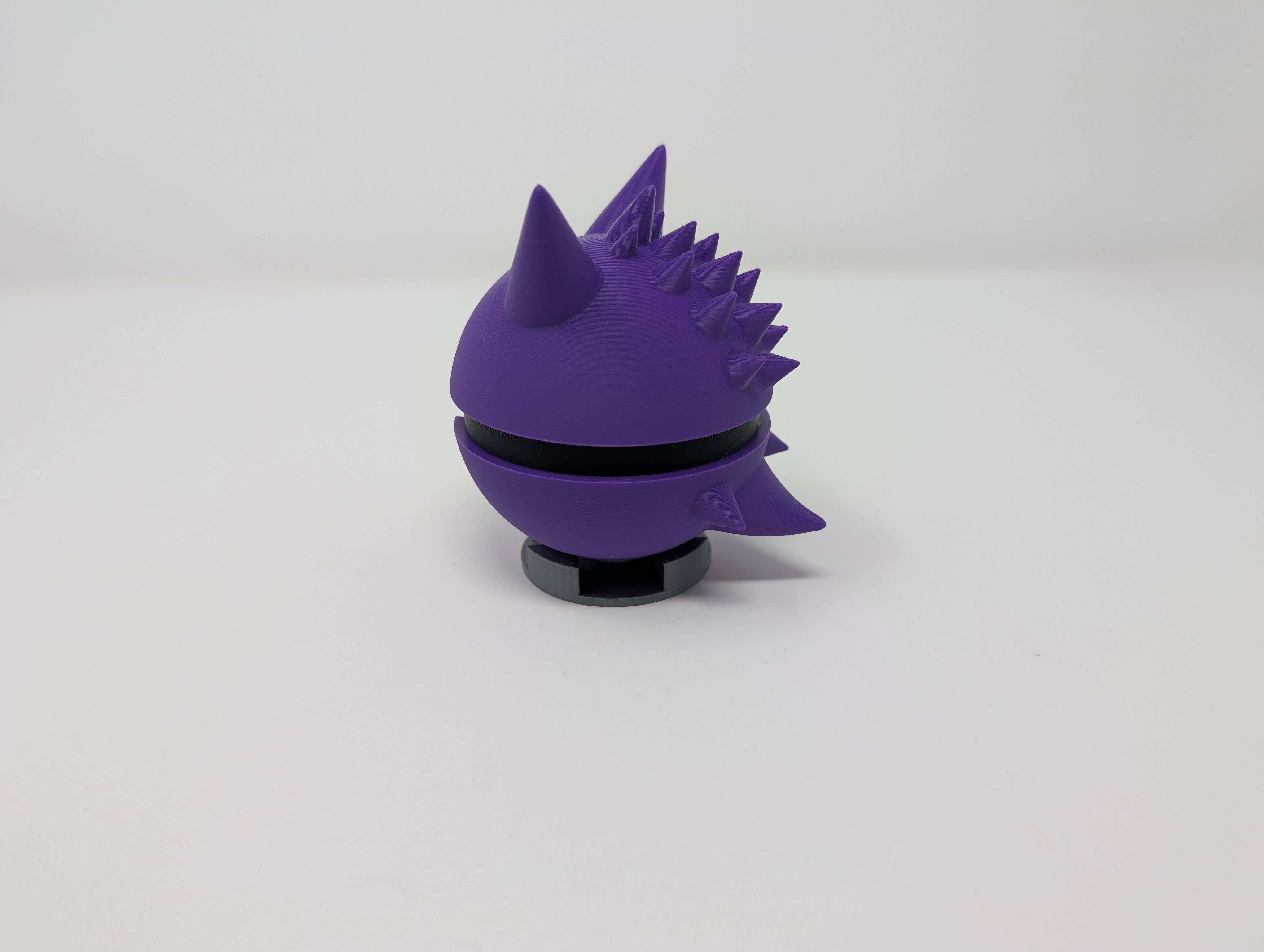 Giant Turtle Creations - Wholesale Decorative Figurine - Gengar Style Pokeball1