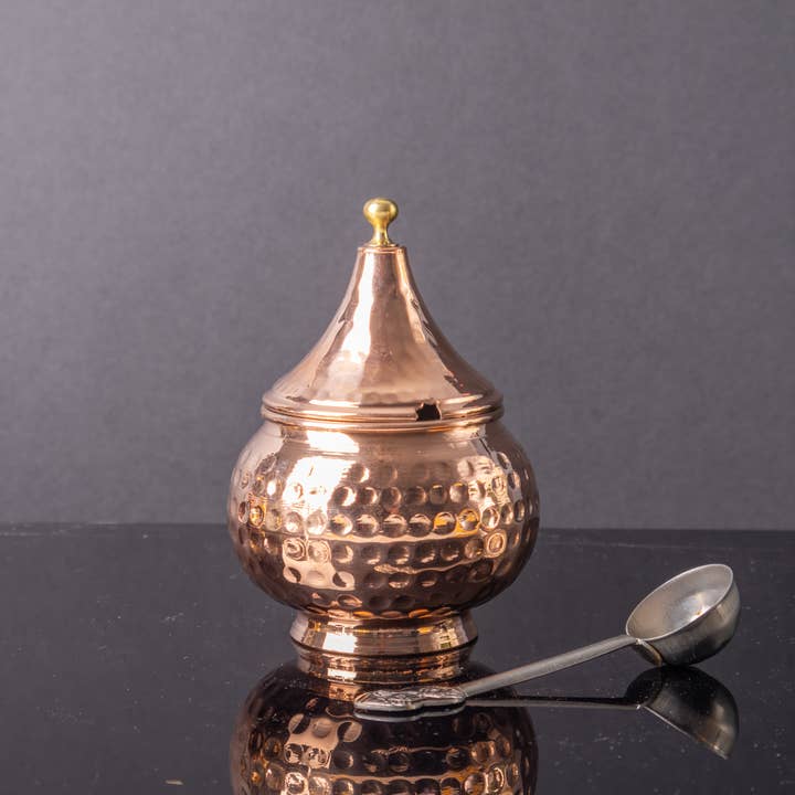 Kayrana - Wholesale Kruidenrek - Met de hand gesmeed kruidenrek met koperen lepel3