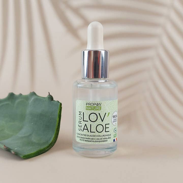Propos'Nature - Wholesale Facial Serum/Concentrate - Bio Serum - Organic Aloe Vera & Hyaluronic Acid - 30ml