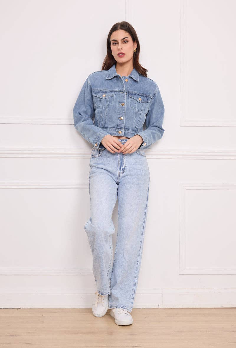 SOFTY - Wholesale Denim Jacket - Women's - Jeans jacket J5032