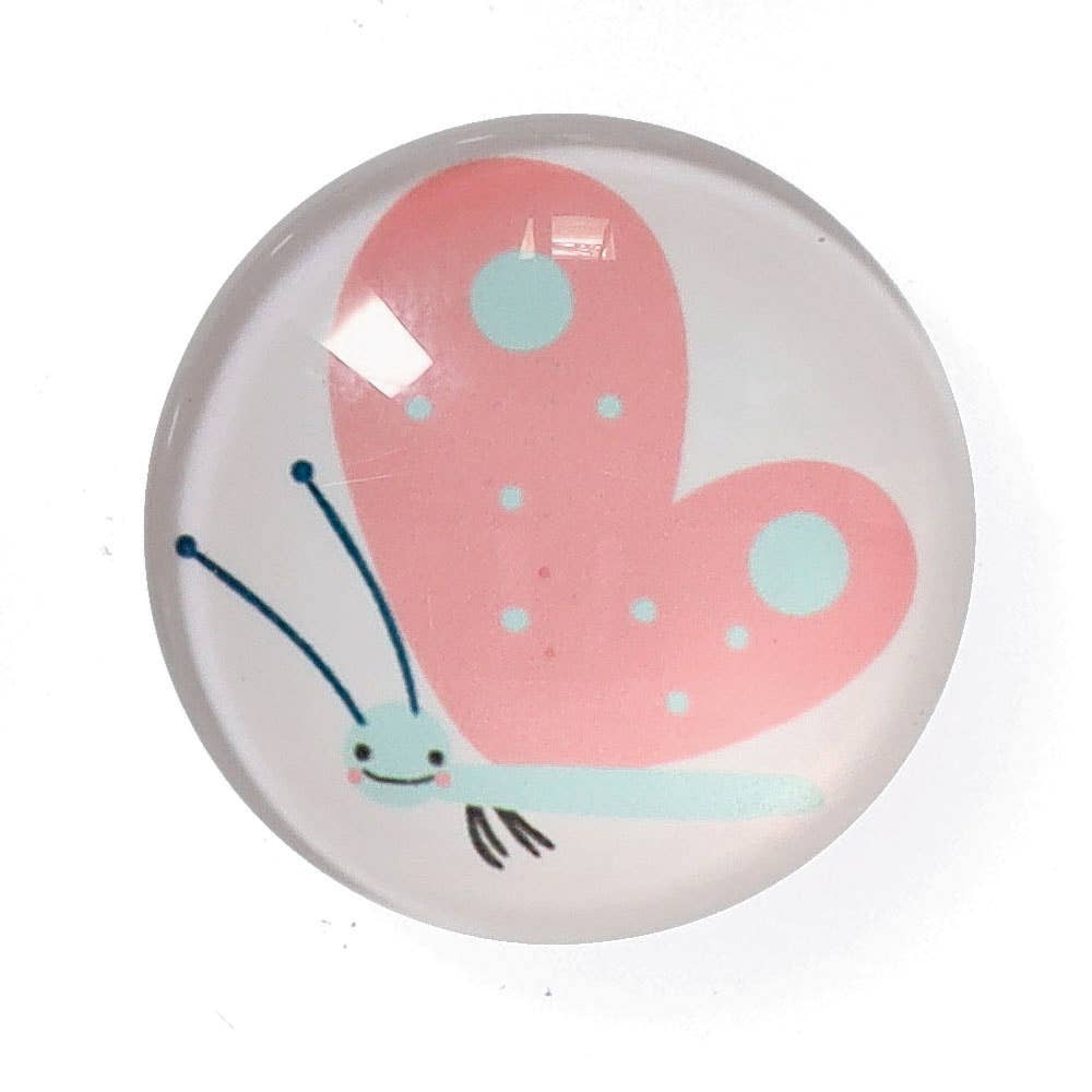 colorful Magnet set "Insects", 4-piece, plastic/glass for wholesale on Faire4