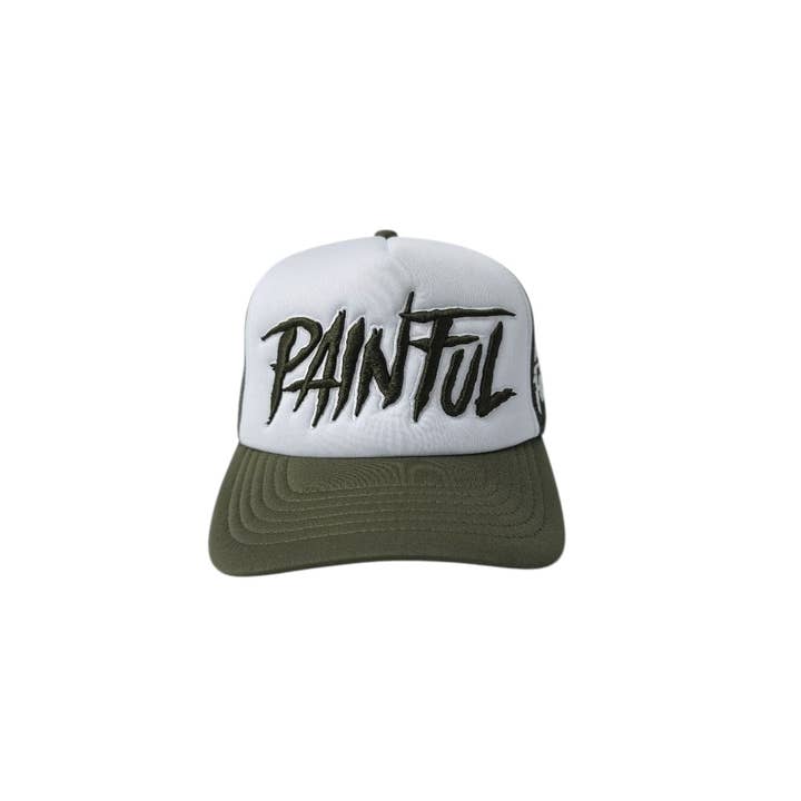 Painful Clothing - Wholesale Trucker Hat - Unisex - Khaki trucker cap7