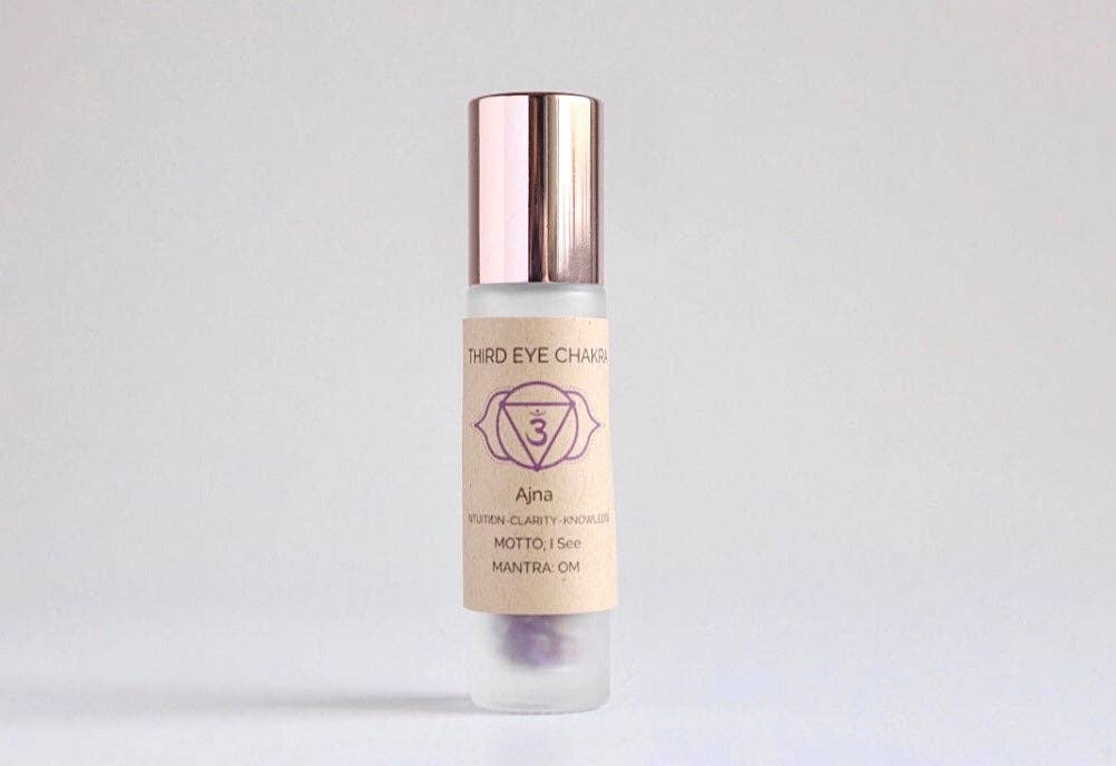 Pranava Spiritual Shop - Wholesale Essential Oil Roll-On - 7 Chakra Balance Oil Roll On Set6