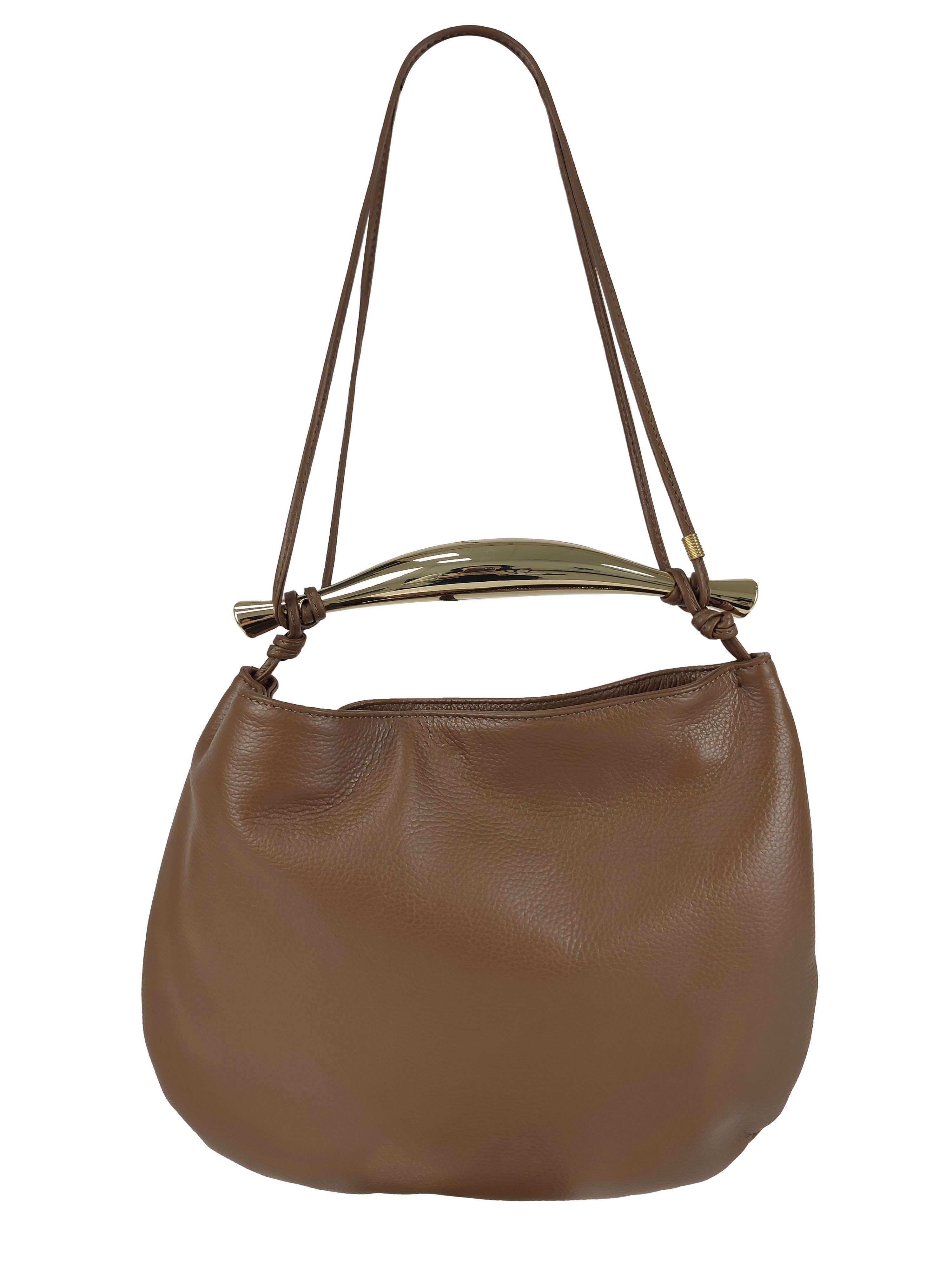 Florence Leather - Vente Sac porté épaule – femme - Sac avec poignée en métal5