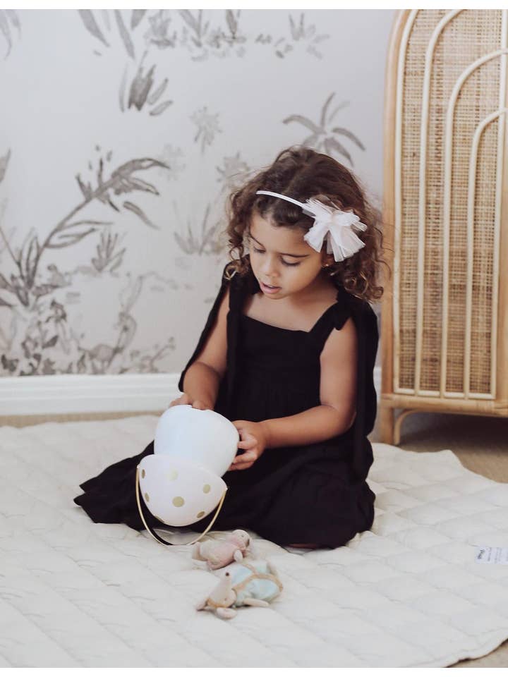 Karibou Kids - Wholesale Dress – Kids - Karolina Tiered Dress - Black Noir4