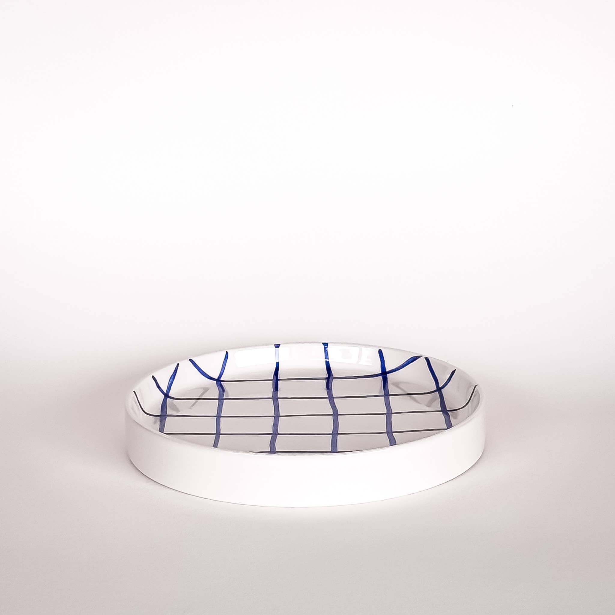 Magazin Minori - Vendita all'ingrosso Piatto - Piatto piccolo Grid - mare blu7