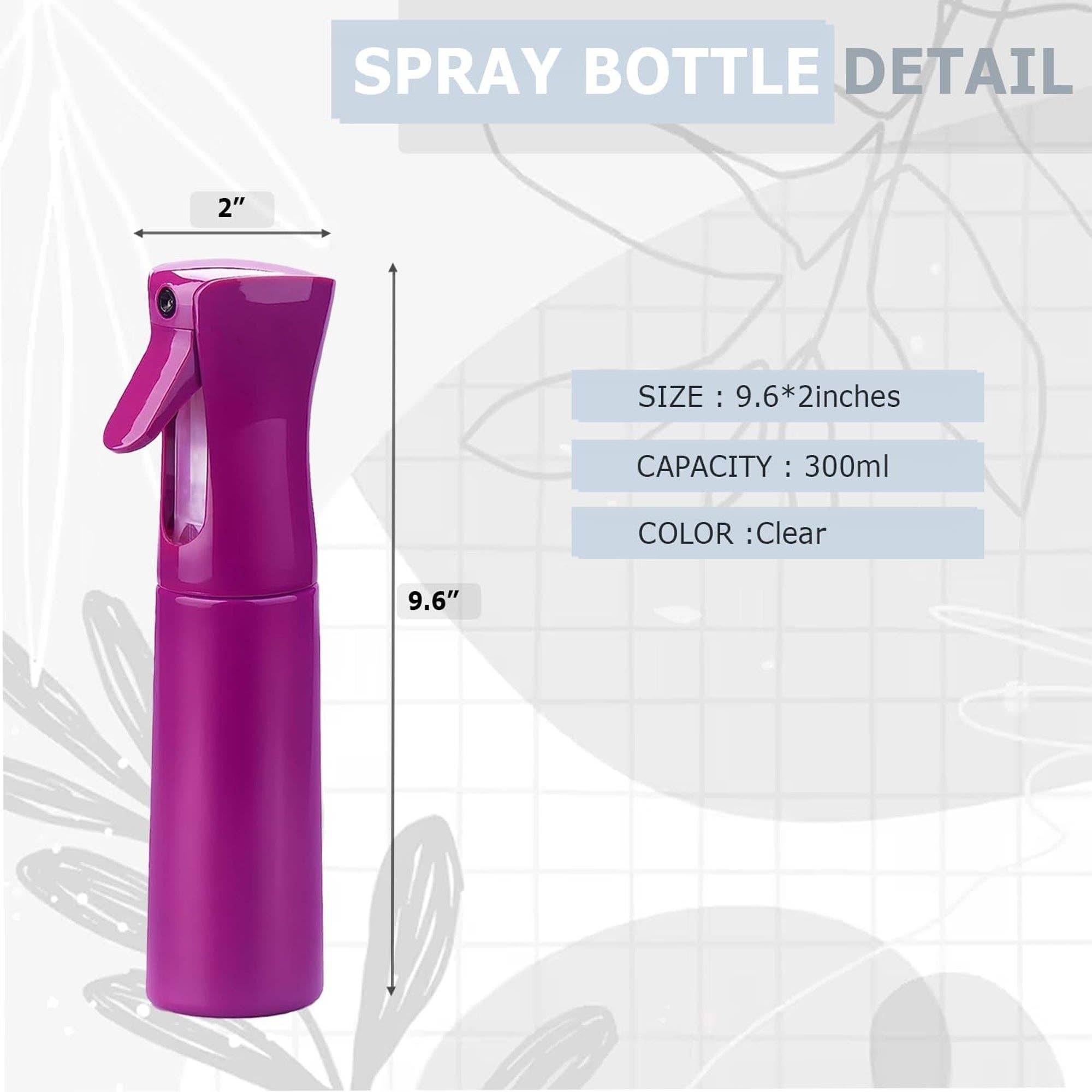 Vigor Path - Wholesale Spray Bottle - Continuous Spray Bottle with Ultra Fine Mist - Light Purple 6
