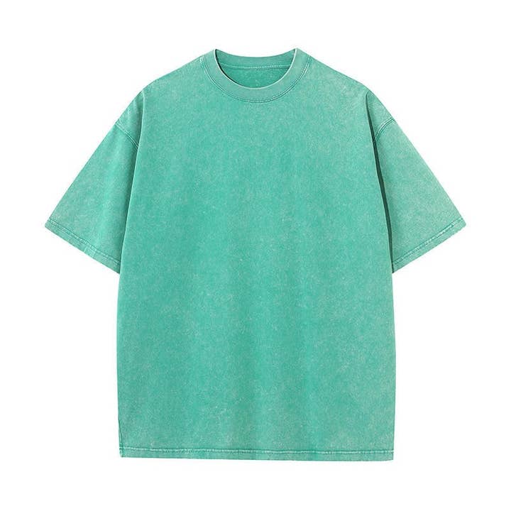 Hope & Sunshine - Wholesale Tunic - Women's - Vintage Washed Cotton Oversized T-Shirt