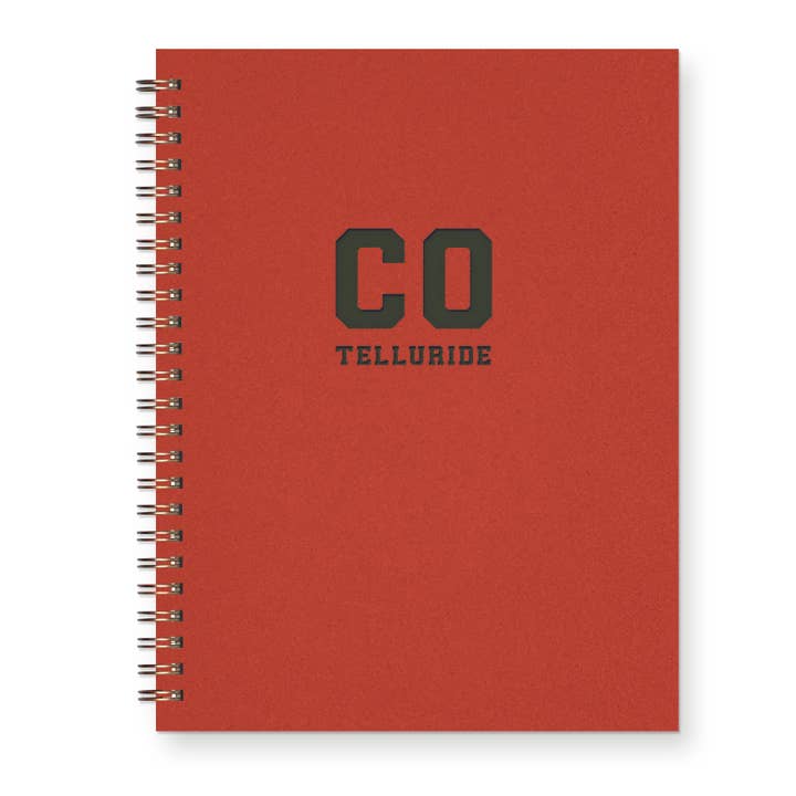 Journal universitaire de ville personnalisée : Cahier ligné pour la vente par Ruff House Print Shop