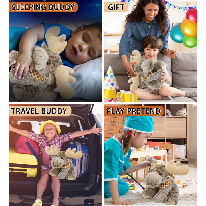 Cota Global - Wholesale Stuffed/Plush Toy - Kids & Baby - Super-Soft Plush - Floppy Moose3