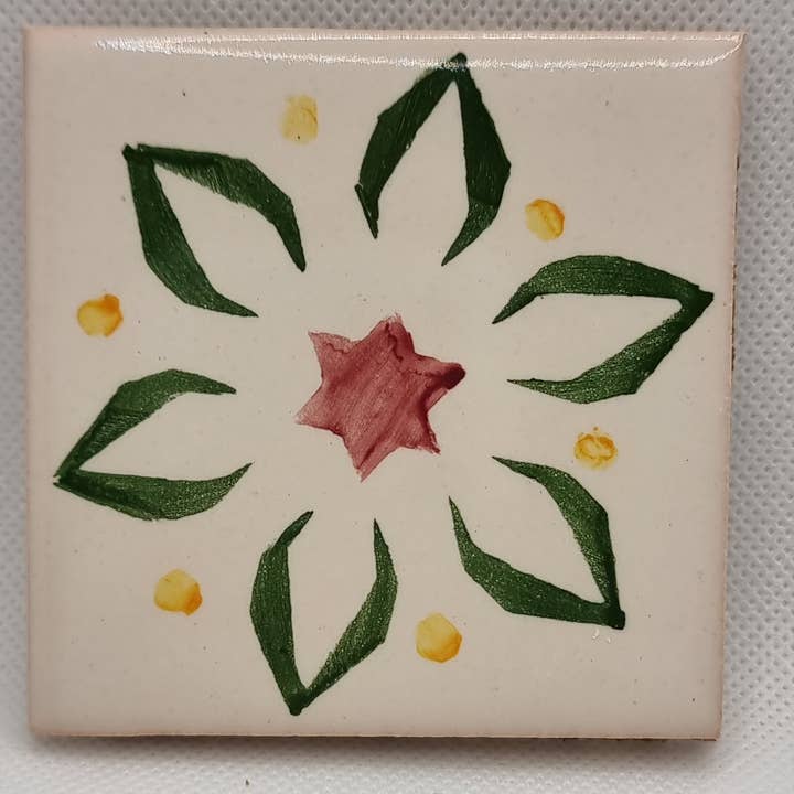 Hazbruk Ceramics - Wholesale Coasters - Wooden Elegance: Handcrafted Tile Coasters - Set of 46