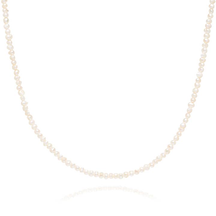Lani Pearl 14k Gold Choker Necklace for wholesale by Ella Palm