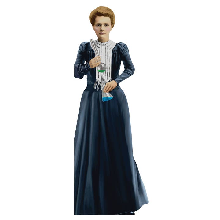 Unemployed Philosophers Guild – wholesale Vardagliga hälsningskort – Marie Curie-kort