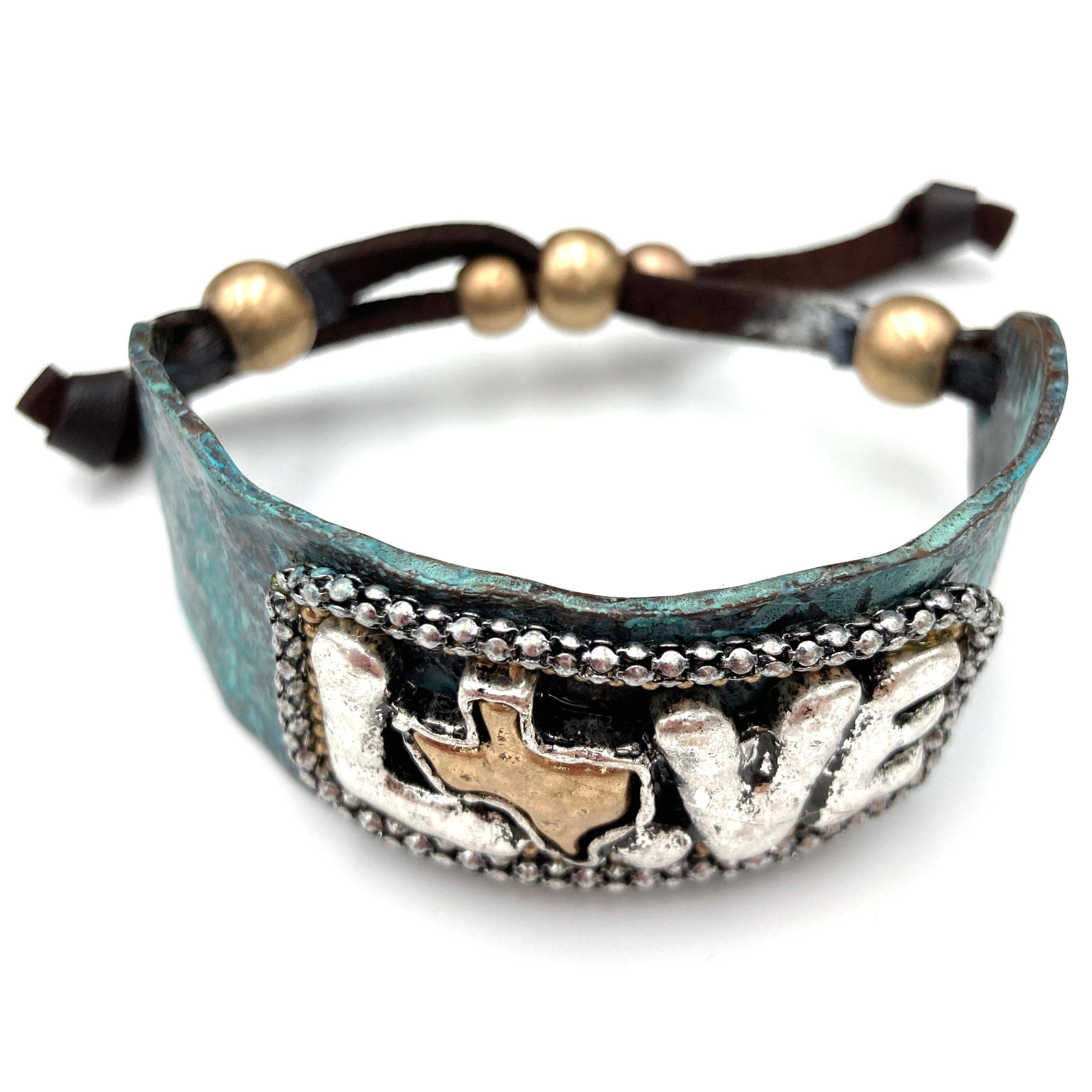 Lunar Deer – wholesale Cuff bracelet – Love Texas Western Bracelet Cuff0