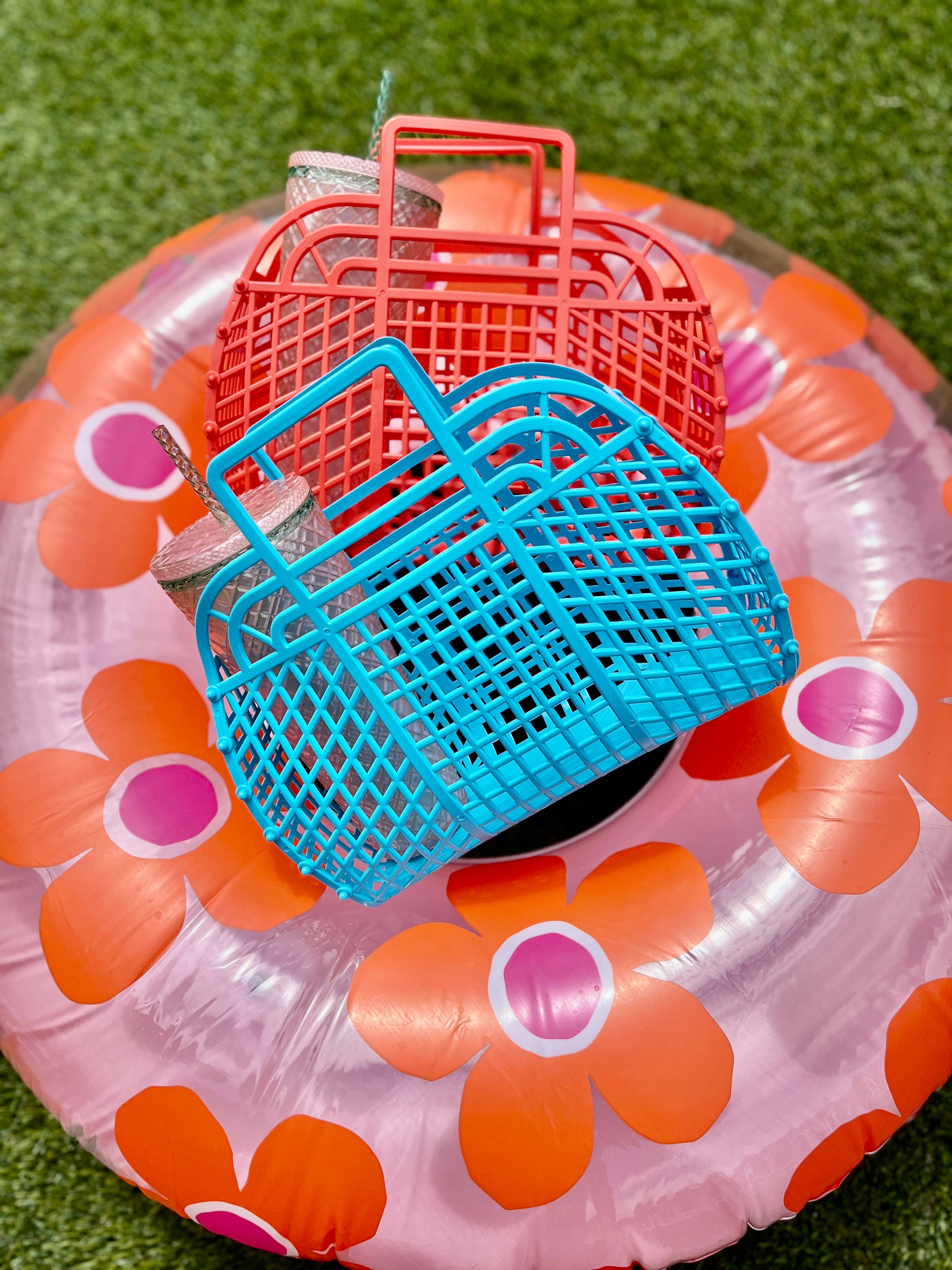JustforZo boutique, Inc. - Wholesale Basket - Large Retro Jelly Baskets! - 𝙈𝙖𝙙𝙚 𝙞𝙣 𝙐𝙎𝘼!8